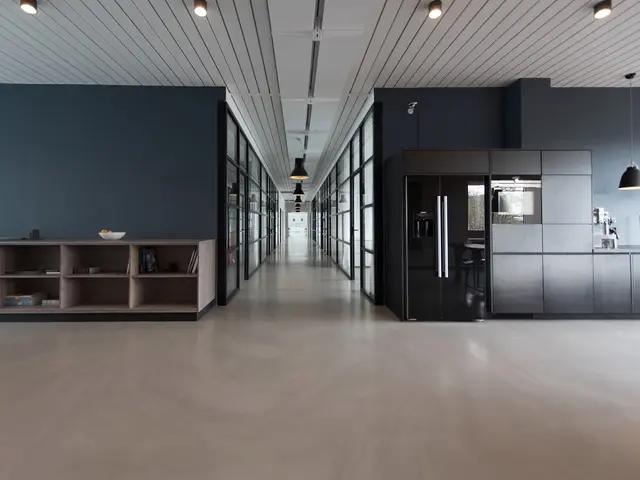 办公协作环境示意图，非百分百办公实拍